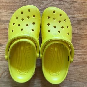 Yellow Crocs